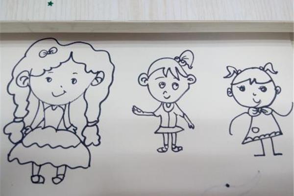 儿童自画像