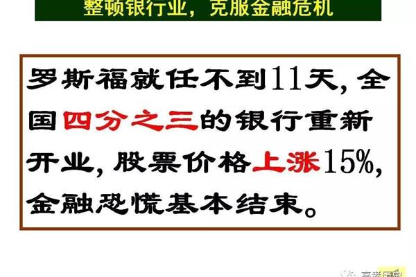罗斯福新政的影响