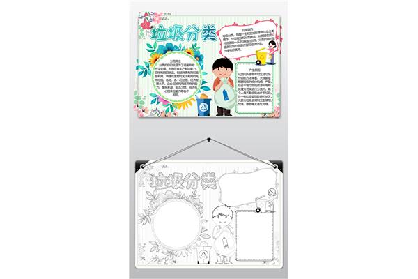 废物利用手抄报
