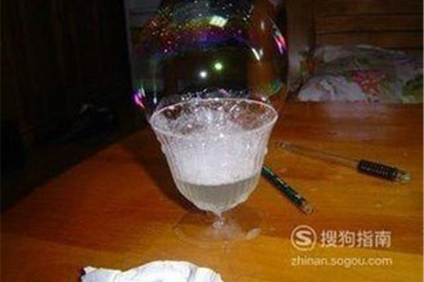 怎样制作泡泡水