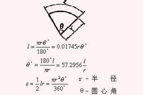 扇形的半径公式