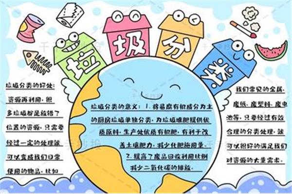 废物利用手抄报