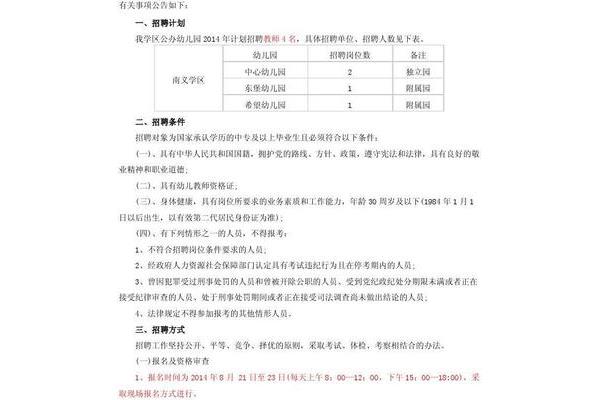 广州幼儿园招聘