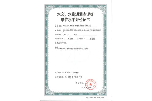 水资源调查