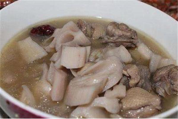 藕汤的做法