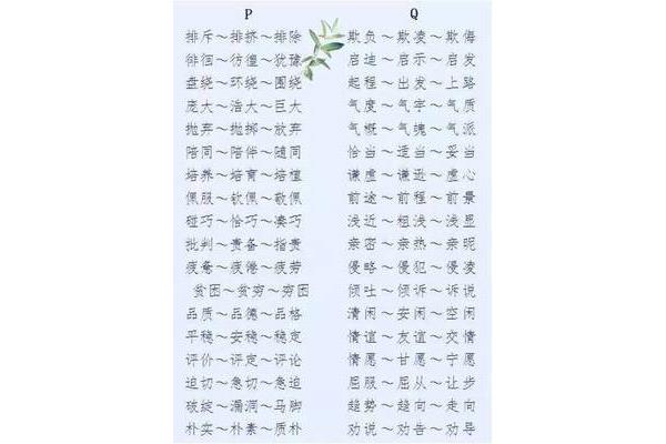 启示近义词