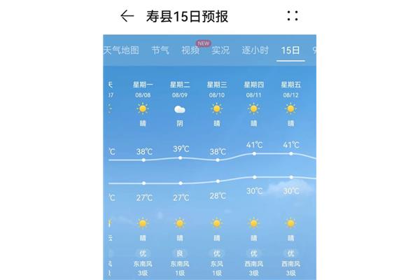 形容天气热的词语