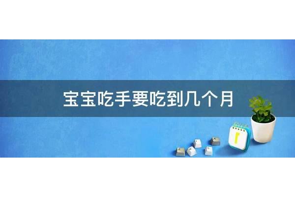 宝宝几个月吃手
