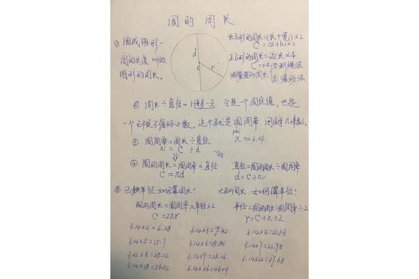 圆的知识梳理