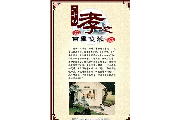 有关孝的故事