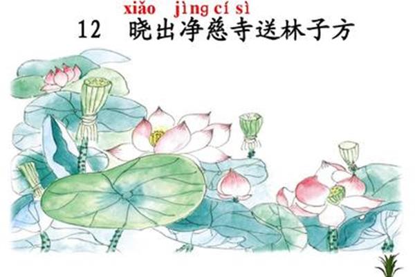 晓出净慈寺送