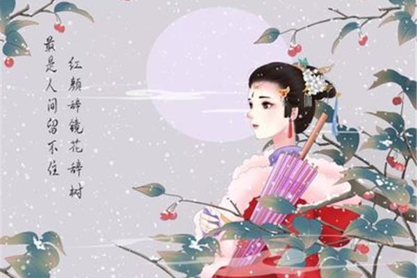 形容女人美的诗句