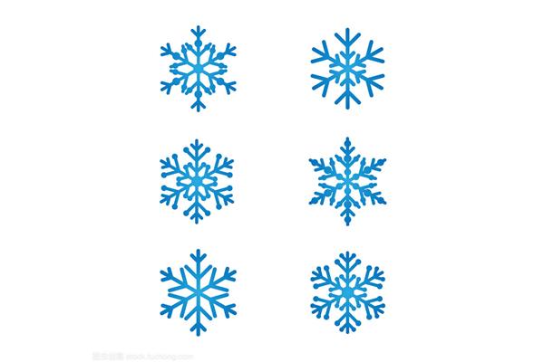洁白的雪花