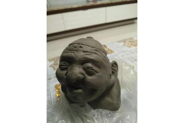 泥塑作品图片