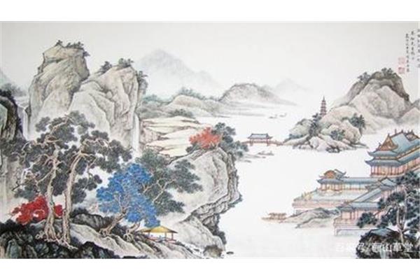 山水的古诗