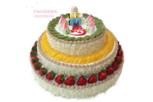60大寿生日蛋糕