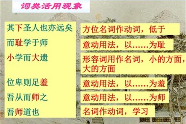 而耻学于师