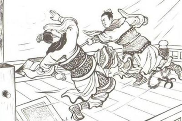 苍鹰击于殿上