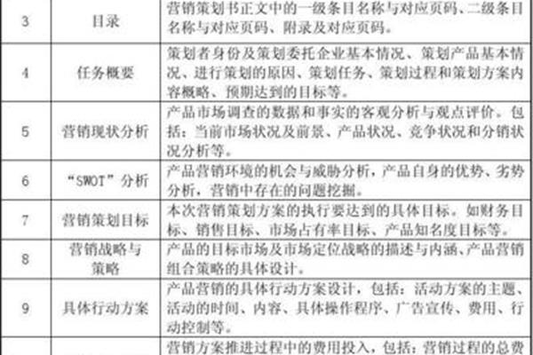 产品策划书