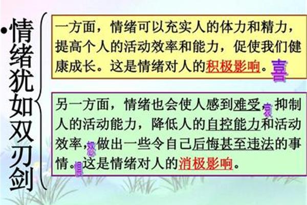 情绪对人的影响