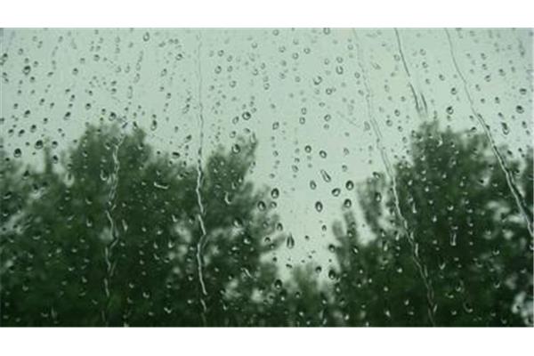 大雨的声音
