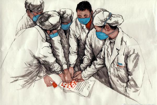 最美逆行者图片