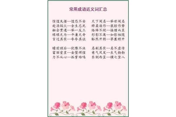 闻名反义词