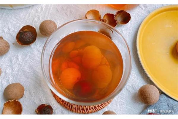 红枣桂圆茶的功效