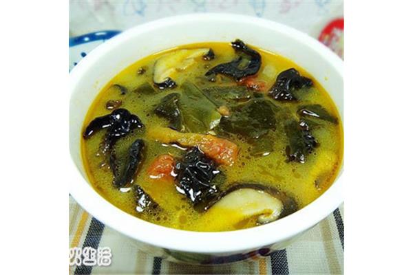西红柿海带汤