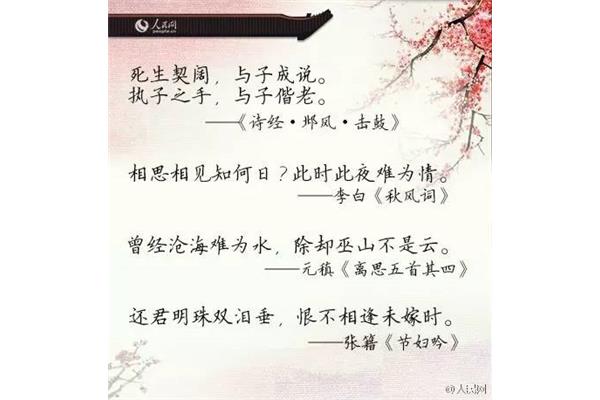 表达爱的诗句
