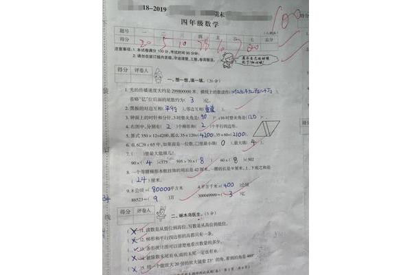 数学100分