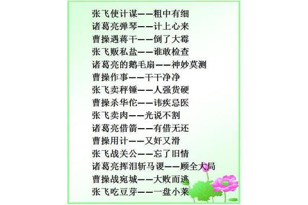 50个歇后语