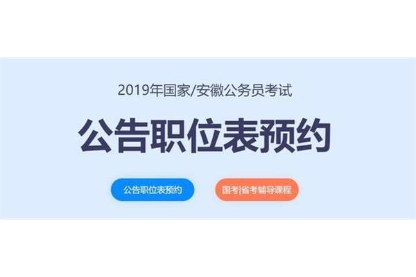 国考什么时候考试