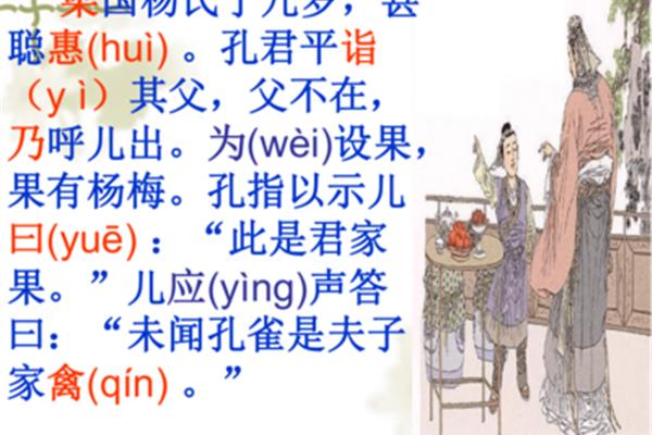 杨氏之子课件