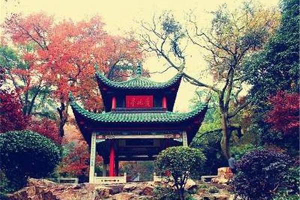 爱晚亭在哪里