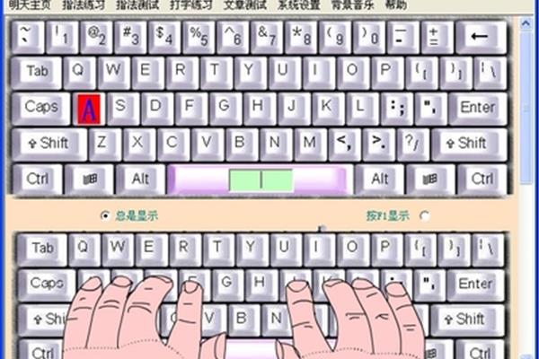 打字指法练习
