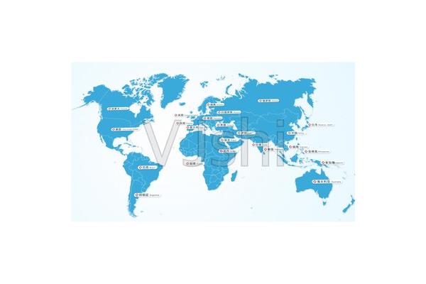 世界平面地图