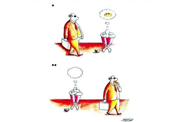 多么的讽刺