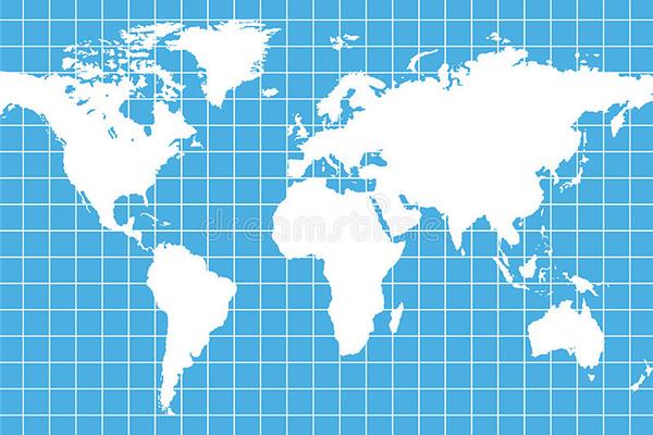 世界平面地图