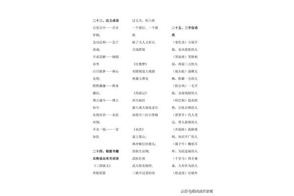 写景的成语