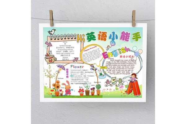 英语阅读小报