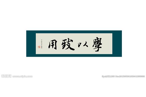 学以致用的意思