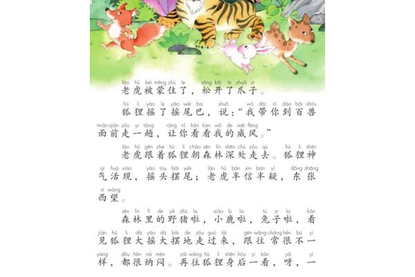 狐假虎威课文原文