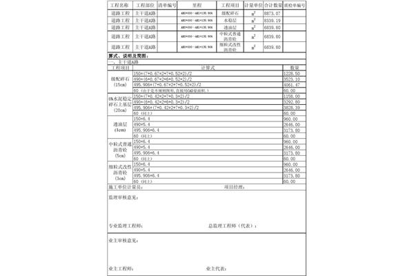 竣工结算书