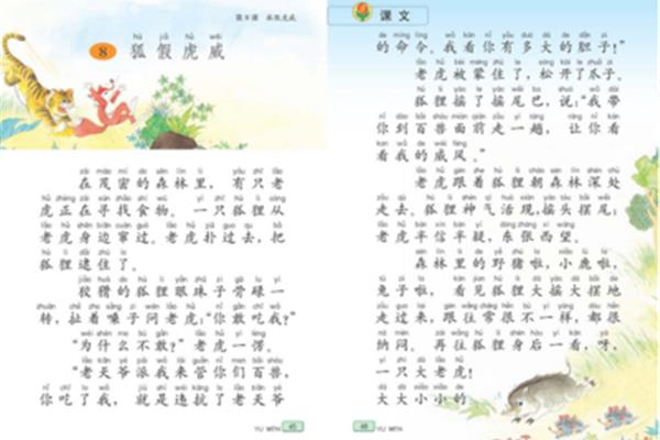 狐假虎威课文原文
