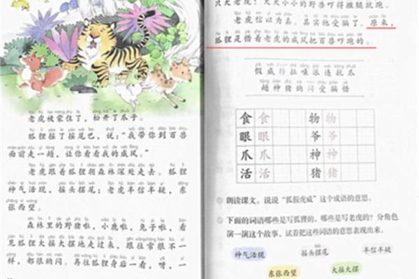 狐假虎威课文原文