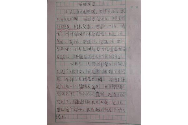 日记一百字
