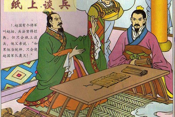 纸上谈兵的意思