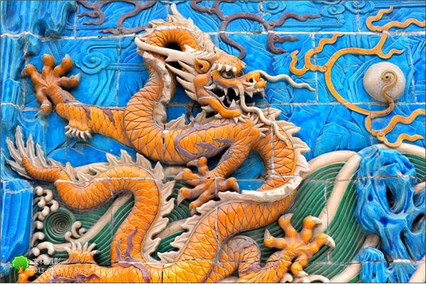 九龙壁图片