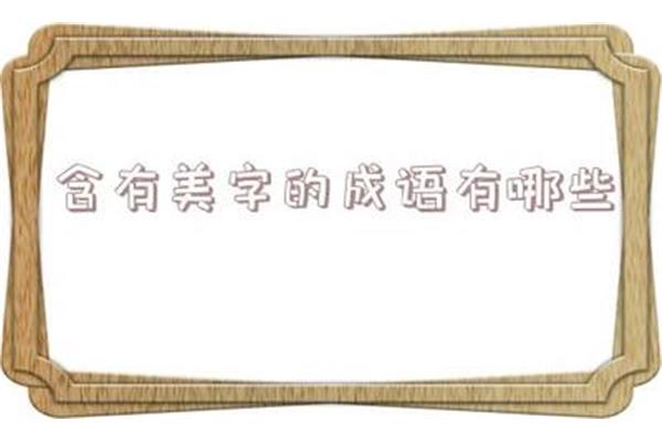 四什么四字成语